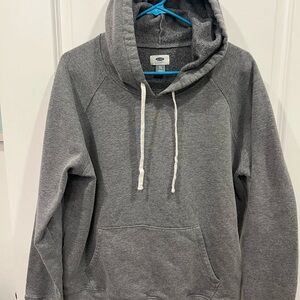 Old Navy Charcoal Hoodie Sweatshirt